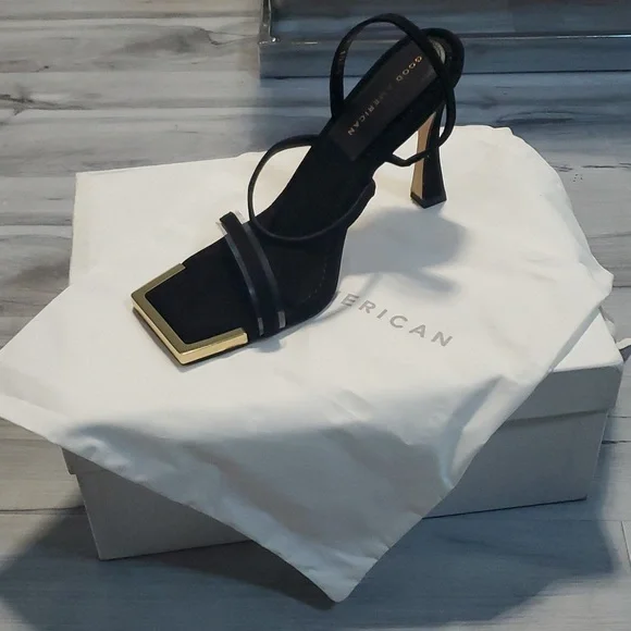 NWT GOOD AMERICAN HEELS - Picture 5 of 11